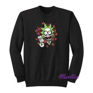 Rick And Morty Rick Joker Sweatshirt 1