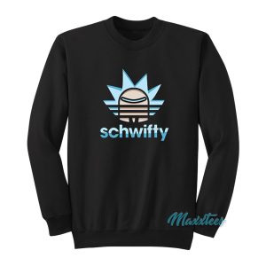 Rick And Morty Schwifty Adidas Logo Sweatshirt 1