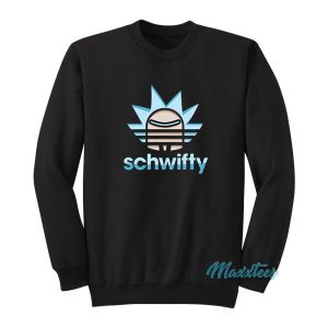 Rick And Morty Schwifty Adidas Logo Sweatshirt 2