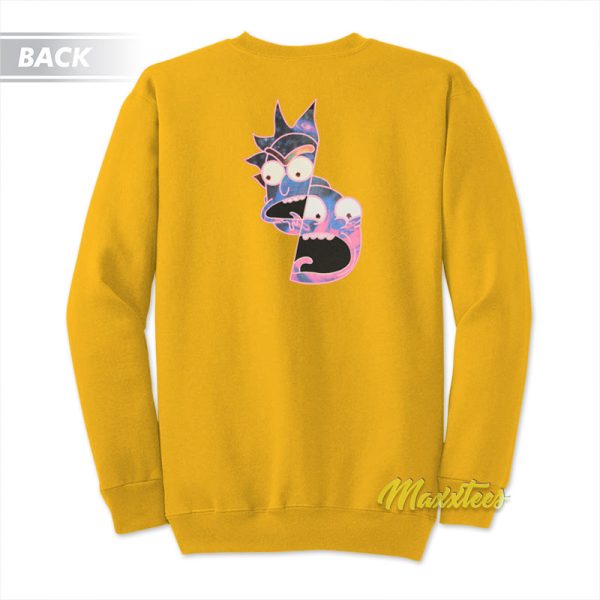 Rick and Morty 2 Face  Sweatshirt