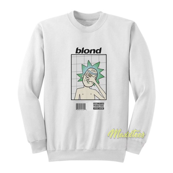 Rick and Morty Blond Sweatshirt