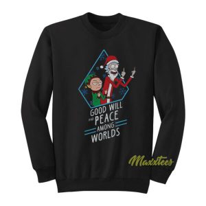 Rick and Morty Christmas Xmas Sweatshirt 2