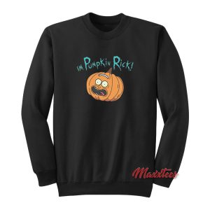 Rick and Morty Pumpkin Halloween Sweatshirt 1