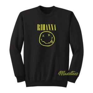 Rihanna Nirvana Sweatshirt 1