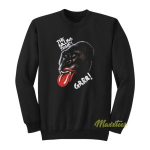 Rolling Stone Black Gorilla Grrr Sweatshirt 1