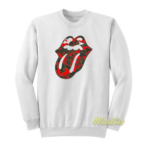 Rolling Stone and Lips Ape Sweatshirt