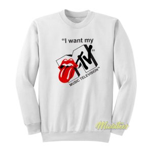 Rolling Stones and MTV Sweatshirt