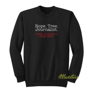 Rope Tree Journalist Assembly Required Youth Sweatshirt 2