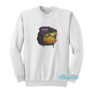 Sad Pepe The Frog Face Sweatshirt 1