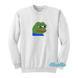 Sad Pepe The Frog Sweatshirt 1
