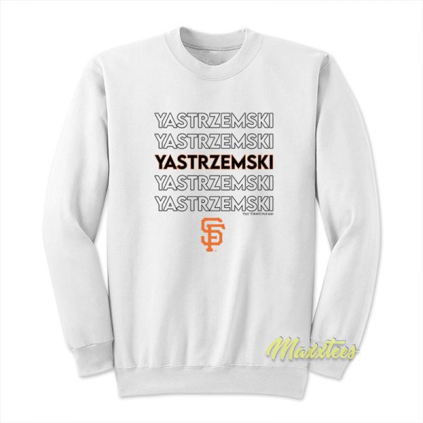 San Francisco Giants Mike Yastrzemski Sweatshirt