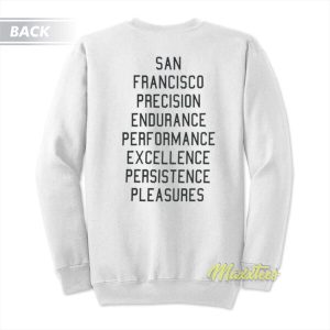 San Francisco Precision Endurance Performance Sweatshirt 3