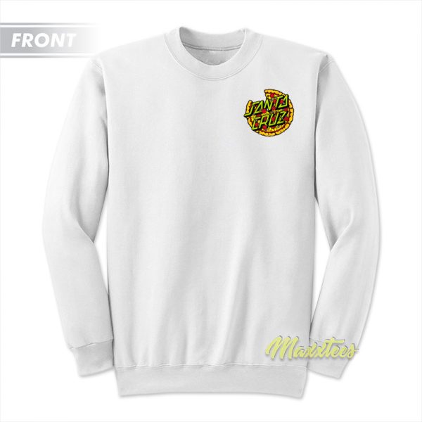 Santa Cruz x Ninja Turtles Pizza Sweatshirt