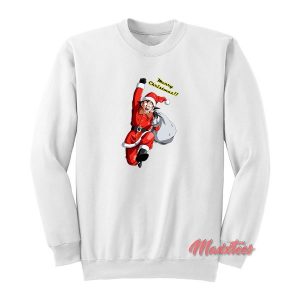 Santa Goku Dragon Ball Merry Christmas Sweatshirt 2
