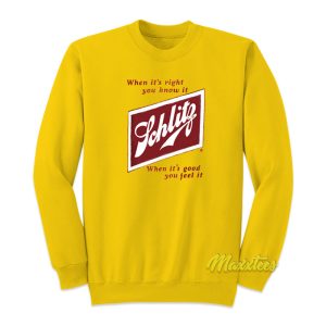 Schlitz Beer Vintage Sweatshirt 1