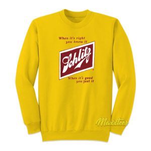 Schlitz Beer Vintage Sweatshirt 2