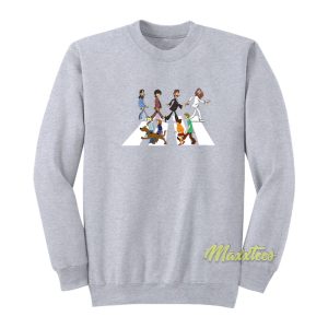 Scooby Doo Beatles Abbey Road Sweatshirt 1