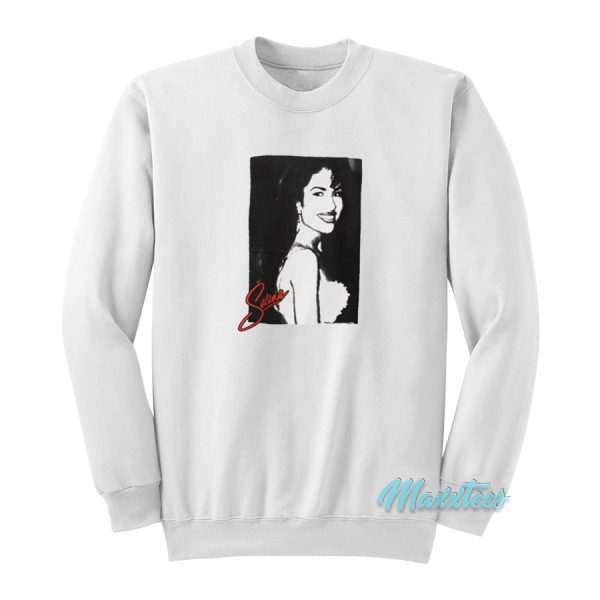 Selena Quintanilla White Bra Sweatshirt