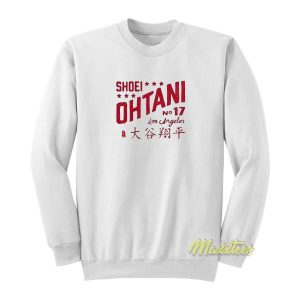 Shoei Ohtani No 17 All Star Los Angeles Sweatshirt 2