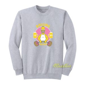 Simpson Homer Rolling Fatties Sweatshirt 1