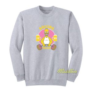 Simpson Homer Rolling Fatties Sweatshirt 2