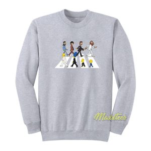 Simpsons Abbey Road Sweatshirt 2