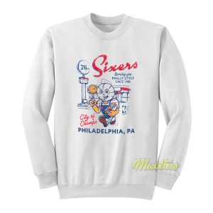 Sixers Philadelphia Sweatshirt 1