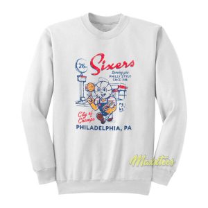 Sixers Philadelphia Sweatshirt 2