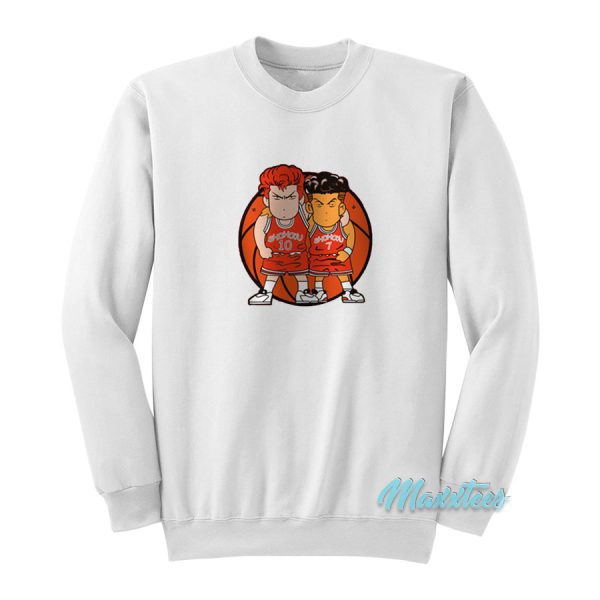 Slam Dunk Miyagi Ryota and Hanamichi Sakuragi Sweatshirt