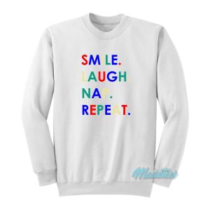 Smile Laugh Nap Repeat Sweatshirt