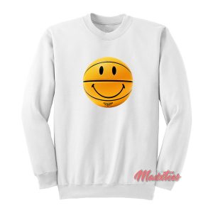 Smiley Basketball Chinatown Market Sweatshirt 1