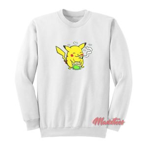 Smokemon Pikachu Smoking Sweatshirt 2