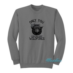 Smokey Bear Only You Can Prevent Wildfires Sweatshirt 2