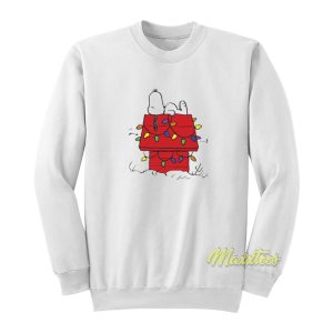 Snoopy Christmas Doghouse Sweatshirt