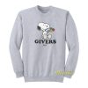 Snoopy Givers Sweatshirt