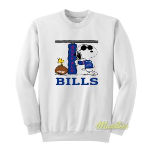 Snoopy Joe Cool and Buffalo Bills Sweatshirt 1