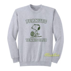 Snoopy Tennis Club Sweatshirt 1