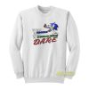 Sonic Hedgehog Marijuana Smoker Dare Sweatshirt