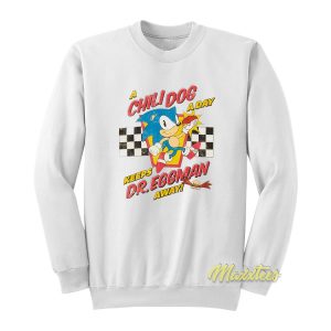 Sonic The Hedgehog Chili Dog Dr Eggman Sweatshirt