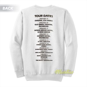 Sonic Youth Australian Tour 89 Sweatshirt 3