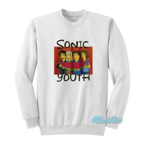 Sonic Youth Watermelon Bart Simpsons Sweatshirt 1