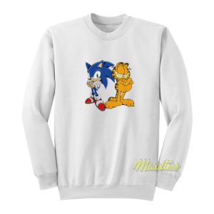 Sonic and Garfield Sweatshirt 1