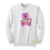 Sorry In Advance Pink Bear Sweatshirt