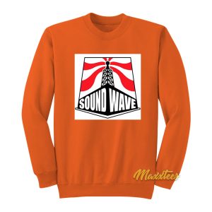 Sound Wave Radio Tower Logo Sweatshirt 1