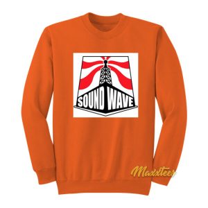 Sound Wave Radio Tower Logo Sweatshirt 2