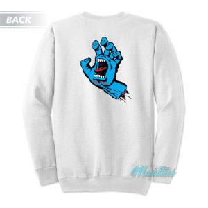 Speed Wheels Santa Cruz Screaming Hand Sweatshirt 3