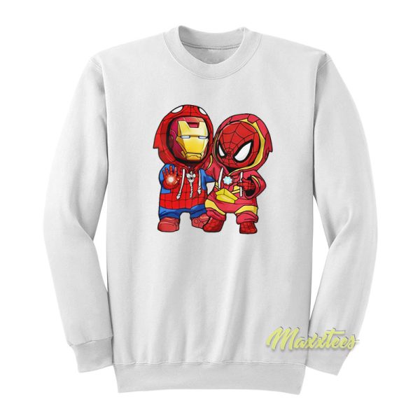 Spider Man and Iron Man Sweatshirt