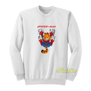 Spiderman Garfield Cat Sweatshirt