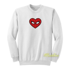 Spiderman Mary Jane Heart Sweatshirt