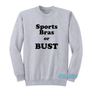 Sports Bras Or Bust Sweatshirt